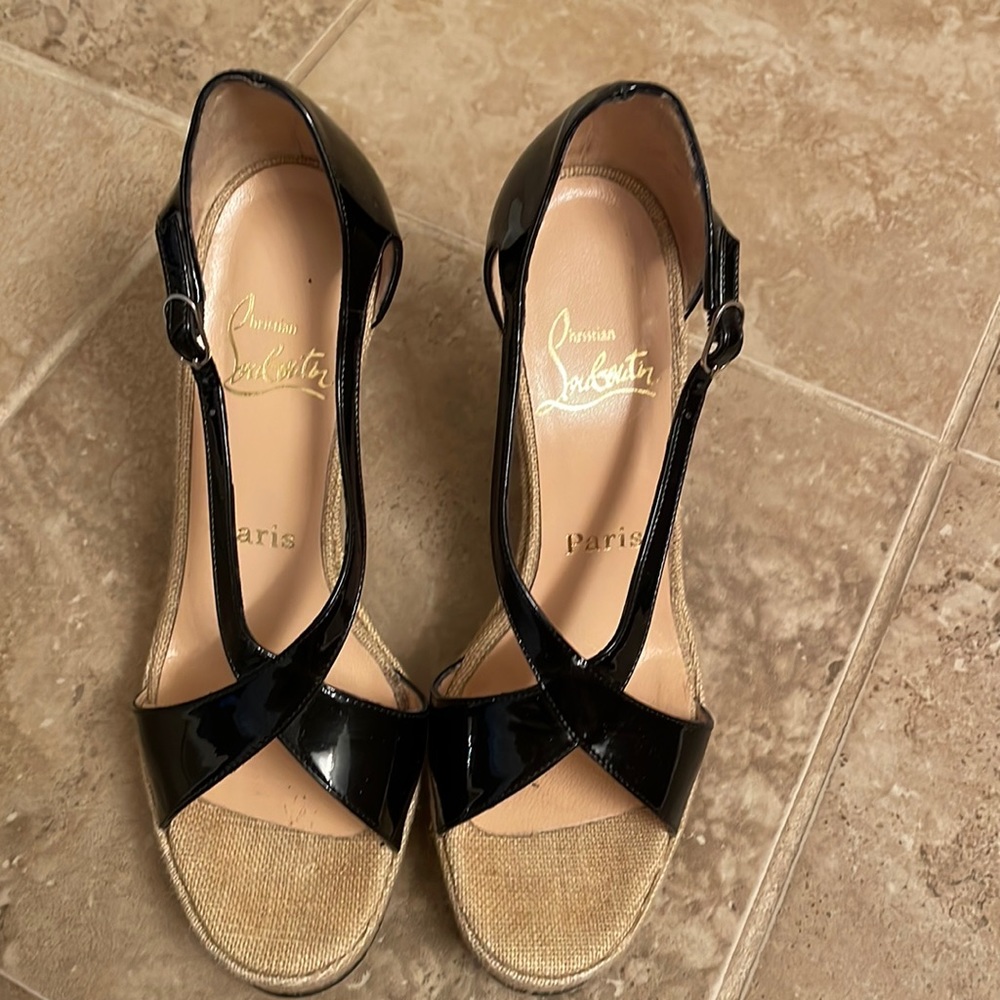 Christian Louboutin wedge